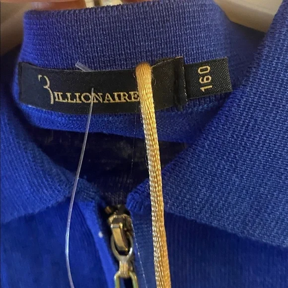 Billionaire Boys Club Royal Blue Polo Shirt size 160 - Picture 3 of 5